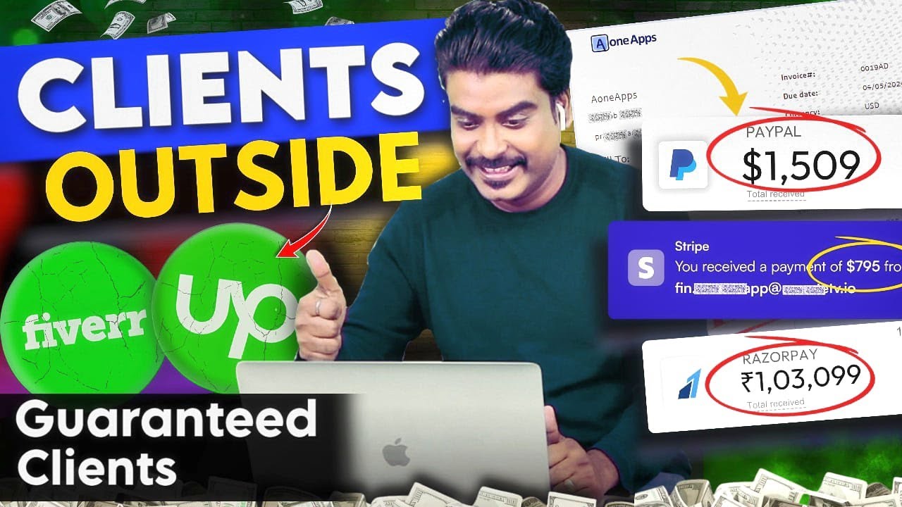 Fiverr & Upwork से ज्यादा कमाई! 3 Growth Hacks to Get High-Paying Clients Beyond Fiverr, Upwork