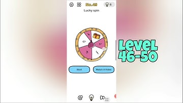 Brain Out-Can you pass it? Walkthrough Level 46 47 48 49 50
