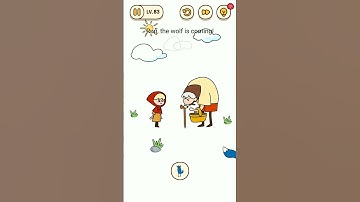 Brain Find Level 84 Run, the Wolf is coming.