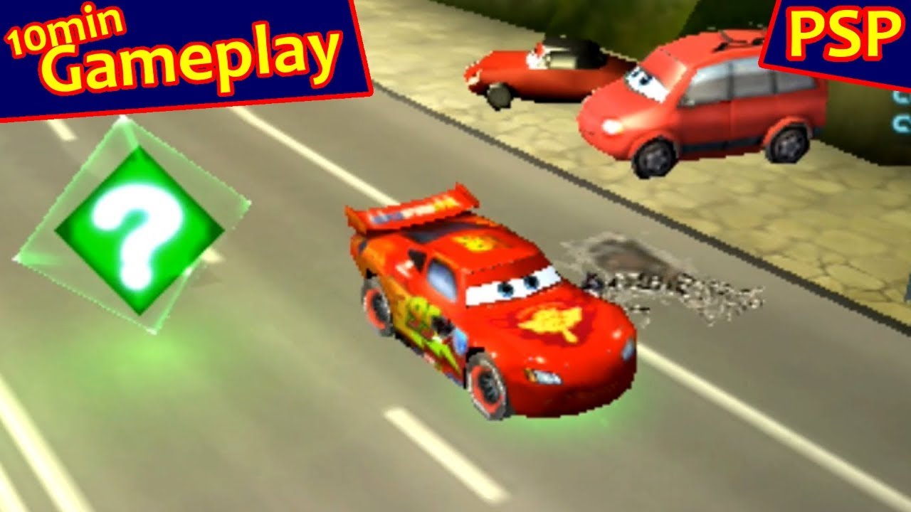 Carros 2 Psp Jogo Umd Original Playstation Portátil Cars Top