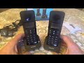 Cordless telephone philips b 196 duo