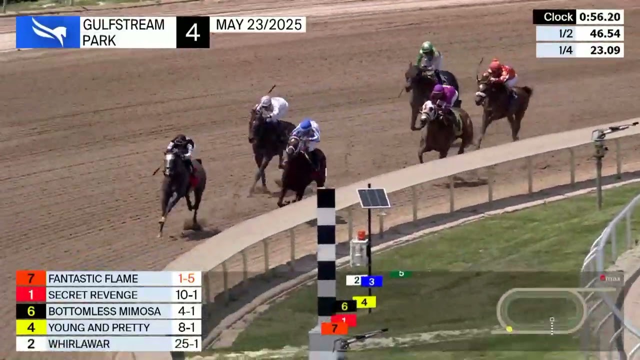 Gulfstream Park Carrera 4 - 23 de Mayo 2025