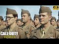 Call of Duty: WWII (2017) - Full Movie All Cut scenes [4K 60FPS XBOX Series X]