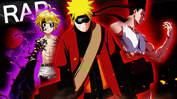 Rap Lost Control (Meliodas, Kaneki, Eren, Naruto, Gon...) Inimigos Pagarão | Gabriza