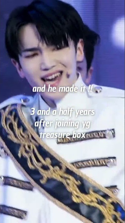 remember yeongue from yg treasure box?
