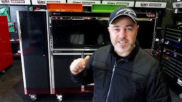 The JIMY TOOLS 96 Inch 17 Drawer "DOZER" Tool Box Detailed Walk Through