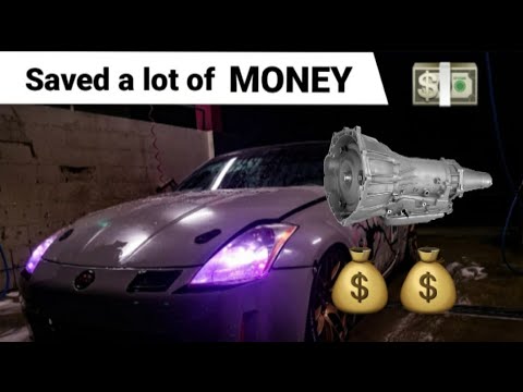 jhony&rsquo;s transmission is working again ( 350z transmission)