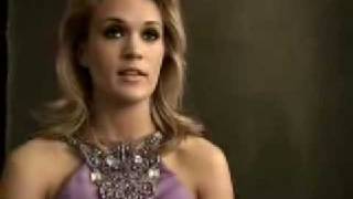 Carrie Underwood / Badgley Mischka Photoshoot Campaign Interview