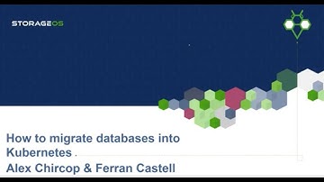 Webinar: How to migrate databases into Kubernetes?