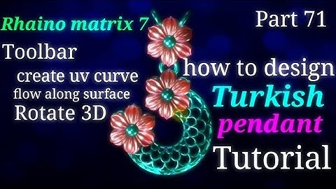 Rhaino Matrix 7: Elegant Turkish-Inspired Pendant Tutorial for a Gorgeous DIY Accessory