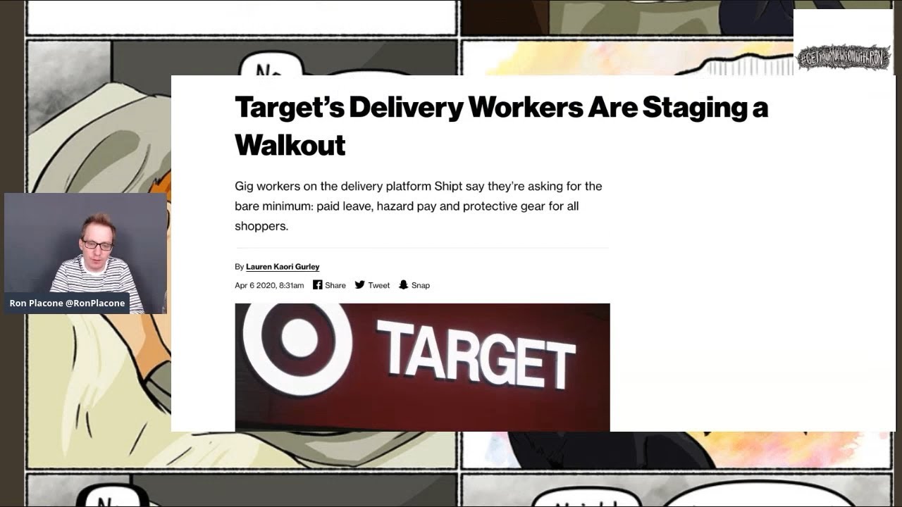 Target Delivery App Workers Are Striking YouTube
