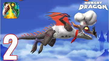 Hungry Dragon - Gameplay Walkthrough Part 2  - NIBBLER (iOS, Android).