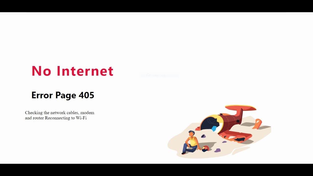 Error Web Design || Using HTML and CSS - YouTube image.