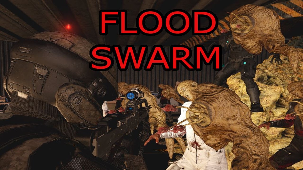 Halo Marines Unearth the Flood - YouTube