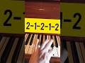 2-1-2-1-2=? #shorts #piano #tutorial #tutorials #pianist
