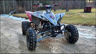 Backyard Ride on my YFZ 450R | I am so out of shape!