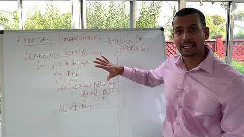 Lecture 1 - Anaylsis of Algorithms