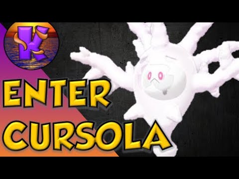 Galarian Corsola and Cursola, Ghost types.