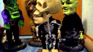 Gemmy Animated Dancing Skeleton Singing Super Freak