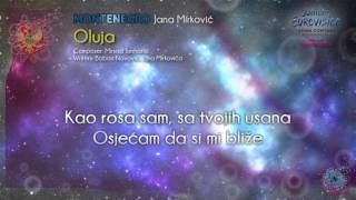 Jana Mirković - "Oluja" (Montenegro) - [Karaoke version]