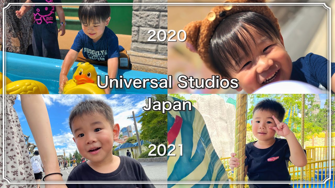 Usj 4歳の誕生日おめでとう 1年の成長に感動 ユニバ Youtube
