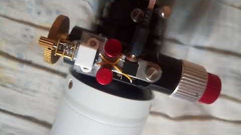 DIY refractor electric focuser