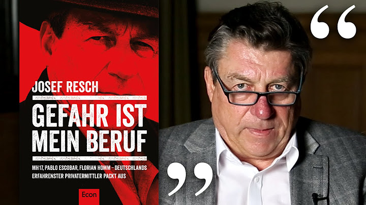 Ich zitiere mich: Josef Resch