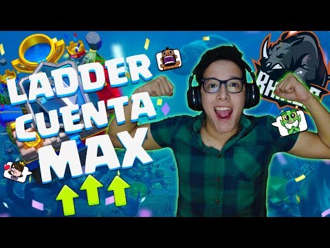 🔥LADDER CUENTA MAX TEAM RHINOS | SORTEO ACTIVO | Clash Royale 🔥