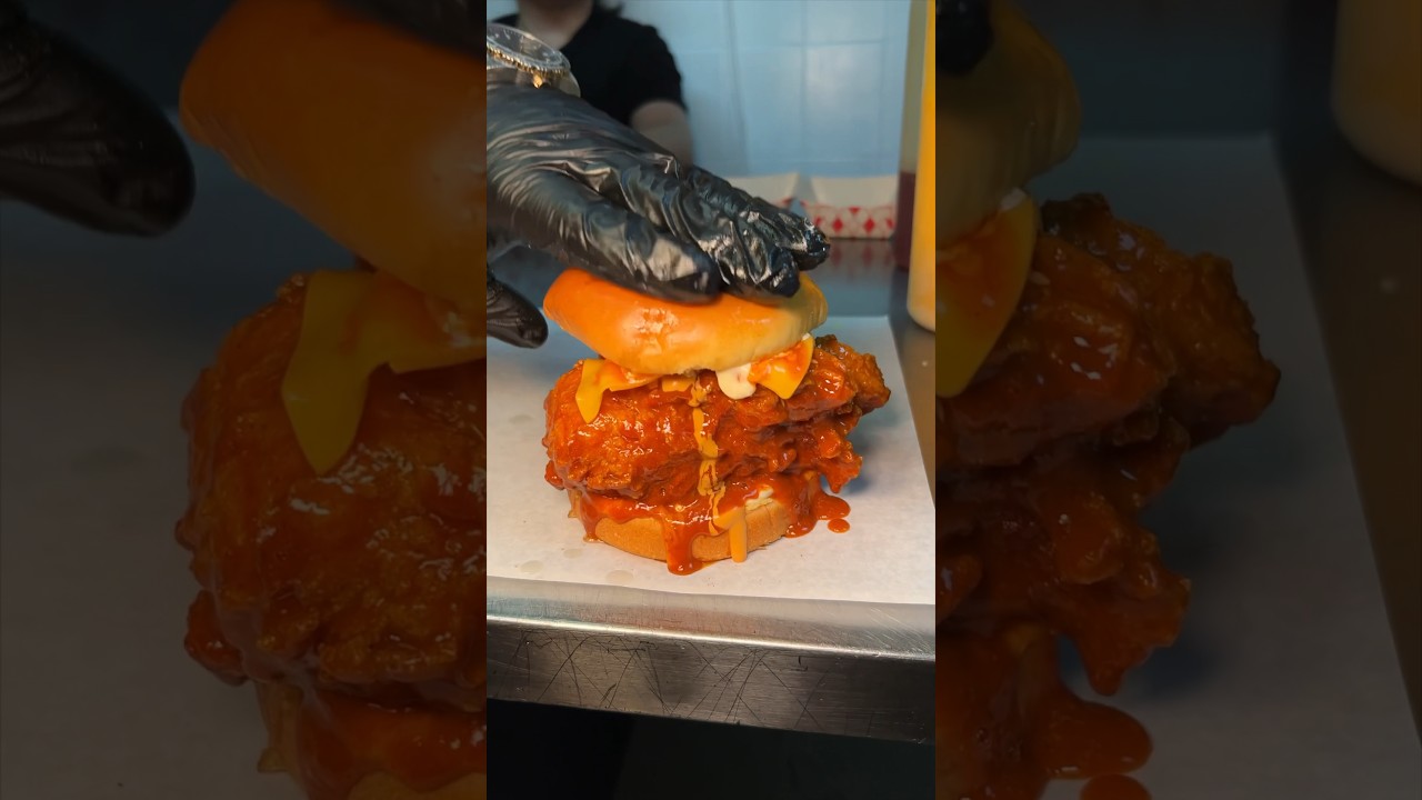 Part 2 of 3: ALL OUT at International Wings Factory in NYC’s Upper East Side! 🍗🔥🤤 #DEVOURPOWER