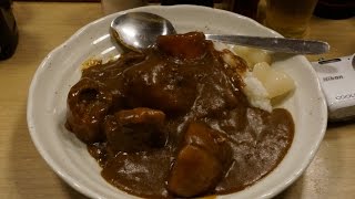 孤独のグルメ ロケ地巡礼 文京区根津 居酒屋「すみれ」の 特辛カレーライスと鳥の煮込み