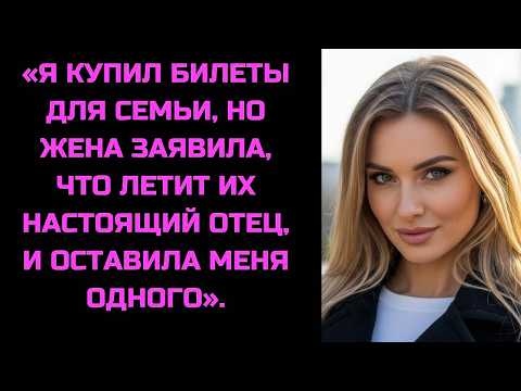 ✈️ «Летит их отец, а не ты», — заявила жена… 🏠 Вернувшись, они нашли пустой дом 😱