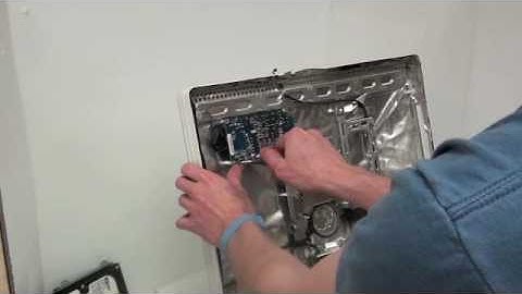 iMac G5 Repair - Power Supply Removal