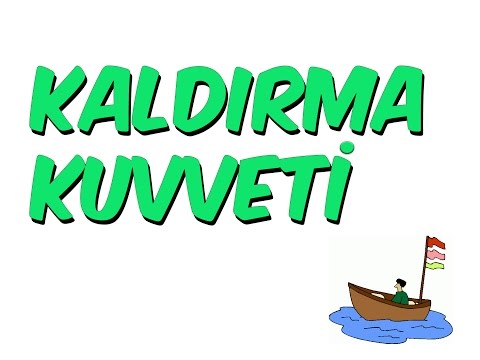 8dk'da KALDIRMA KUVVETİ | 8.sınıf