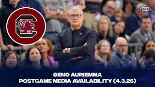 Geno Auriemma Postgame Media Scrum - 4.3.26 (South Carolina) Information