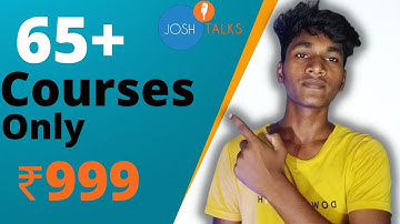 Josh Talks Course | Honest Review 2022 | Ashok koylanagri |