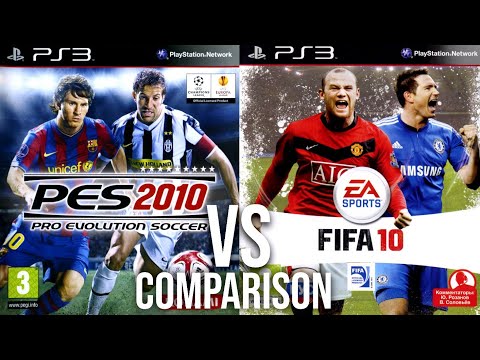 PES 2010 Vs FIFA 10 PS3