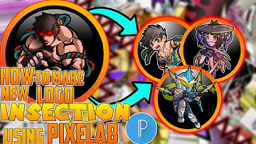 HOW TO MAKE NEW iNSECTION LOGO!!!| USING PIXEL LAB| (EASY)