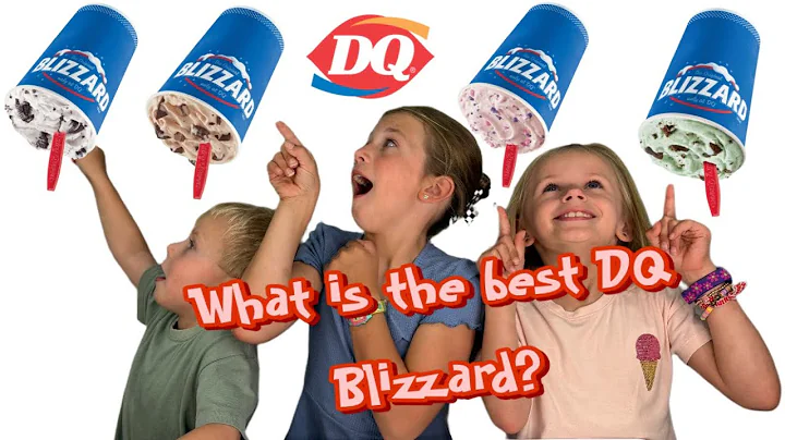 We Tried 6 Dairy Queen Blizzards | Best DQ Blizzard Taste Test & Ranking!
