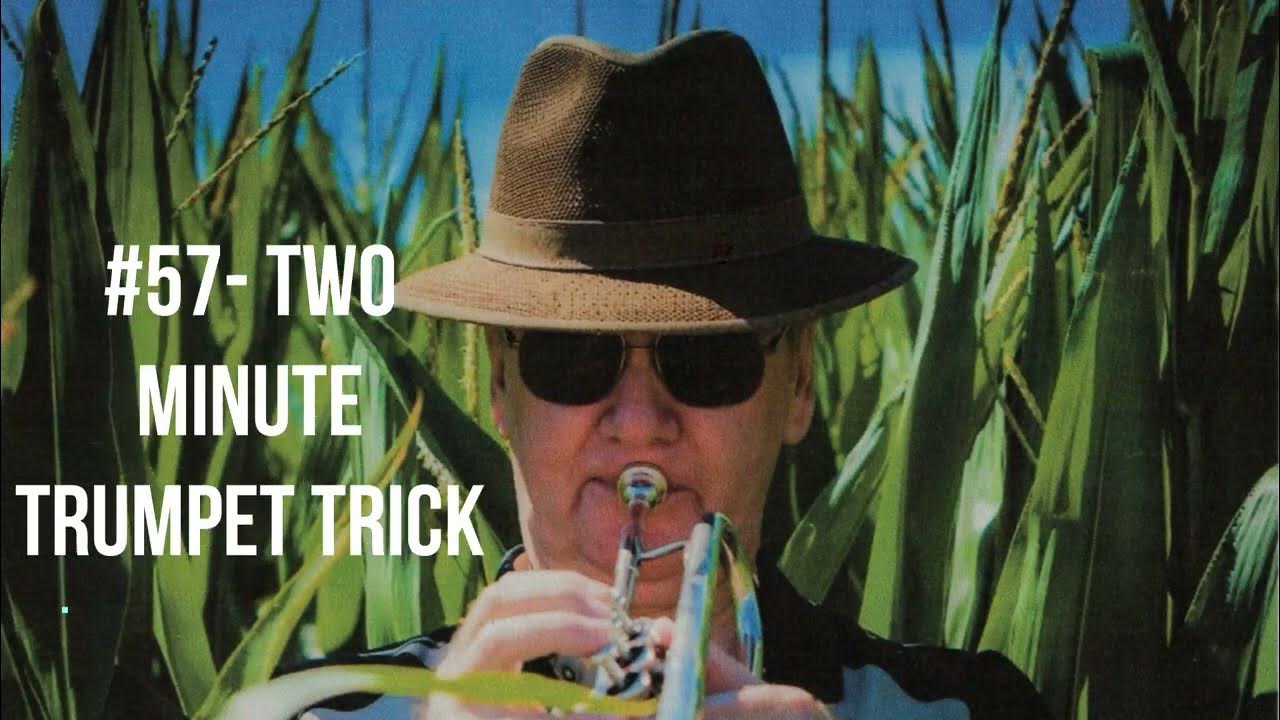 57 Two Minute Trumpet Trick How to Unstick Valves YouTube