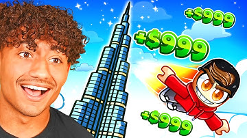 MAKING QUADRILLIONS IN ROBLOX CLIMB AND JUMP!