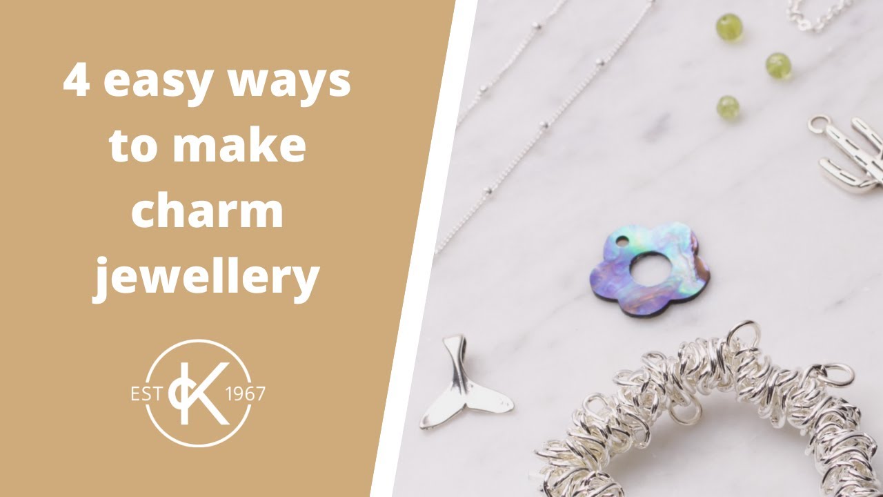 4 Easy Ways To Make Charm Jewellery | Kernowcraft - YouTube