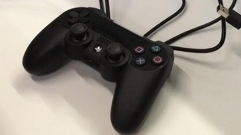PS4 Prototype Controller Revealed