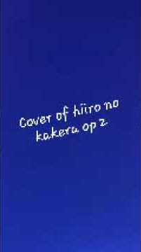 Hiiro No Kakera Op 2  Takanaru Cover