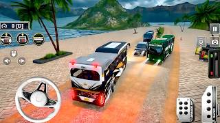 Bus Simulator 3D: Narrow Roads Gameplay Walkthrough Part 1 (iOS Android) screenshot 2
