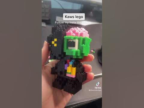 kaws lego instructions
