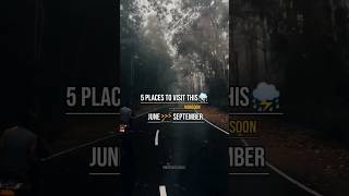 Top 5 Best Places to Visit in Monsoon in India || Places to visit during Monsoon ||Monsoon India Top 5 Best Places to Visit in Monsoon in India || Places to visit during Monsoon ||Monsoon India