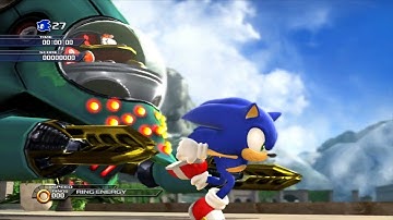 Sonic Unleashed (Blind) -Part 8- [Rooftop Run, Dragon Road, Egg Devil Ray Boss Fight]