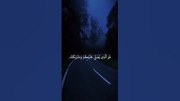 اذكروا الله ذكرا كثيرا 🤍 | سورة الأحزاب 🎧 #quran #ياسر_الدوسري #viralvideo