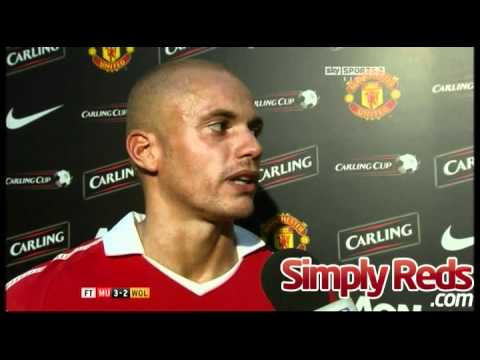 Manchester United 3-2 Wolves - Ji-sung Park & Wes ...