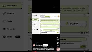 SparkChain Network. The interface is very similar to grass
